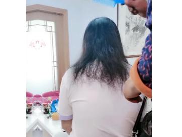 收中长头发